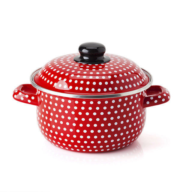 Red Kitchen Pot