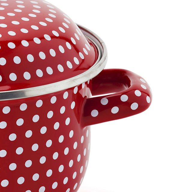 Red Kitchen Pot